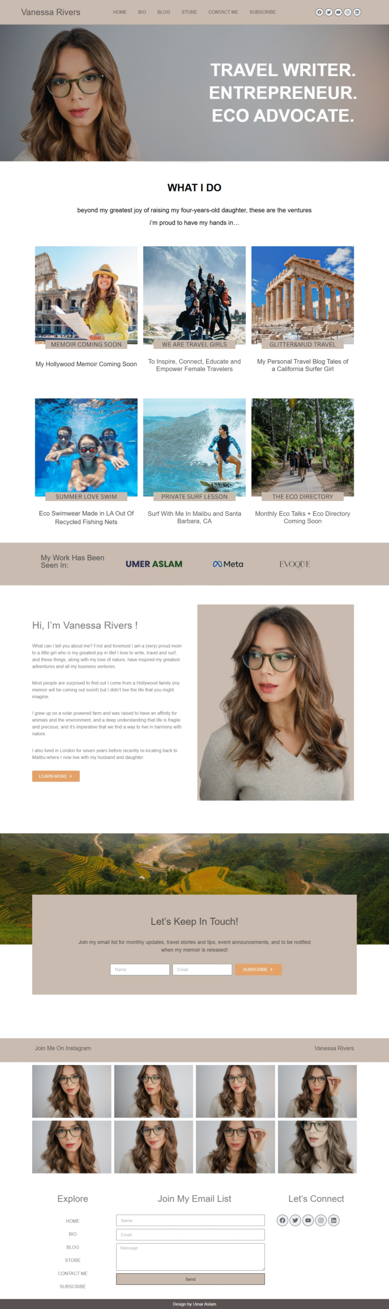 Image gallery marquee